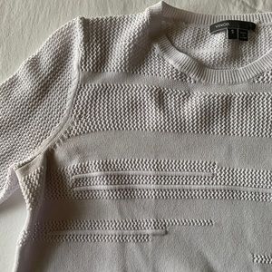 Vince white sweater size small